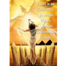 EMPOWERMENT OF WOMEN GREETING CARD Sun Goddess